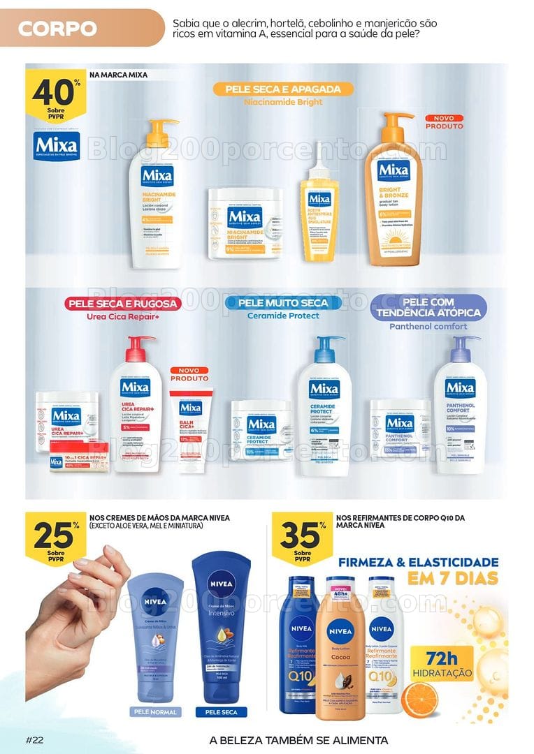 Antevisão Folheto CONTINENTE Beleza Verão Promoções de 7 a 19 julho