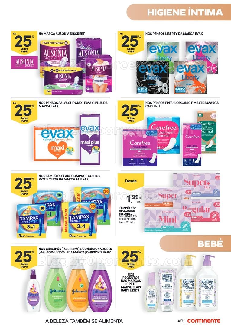 Antevisão Folheto CONTINENTE Beleza Verão Promoções de 7 a 19 julho