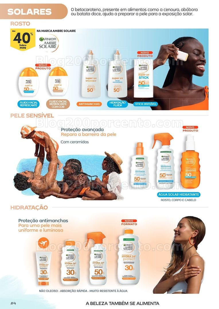 Antevisão Folheto CONTINENTE Beleza Verão Promoções de 7 a 19 julho