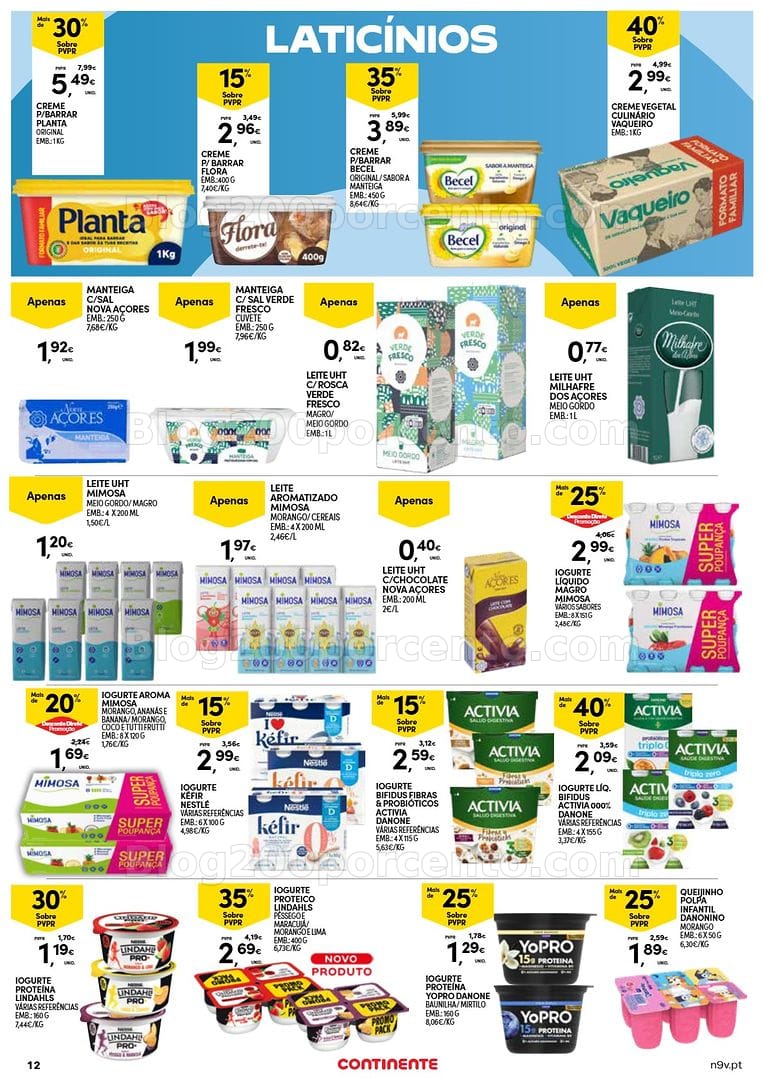 Antevisão Folheto CONTINENTE Açores Promoções de 9 a 22 julho