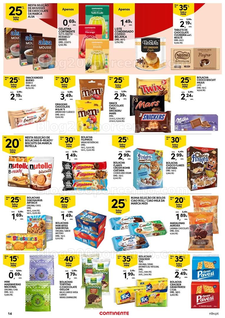 Antevisão Folheto CONTINENTE Açores Promoções de 9 a 22 julho