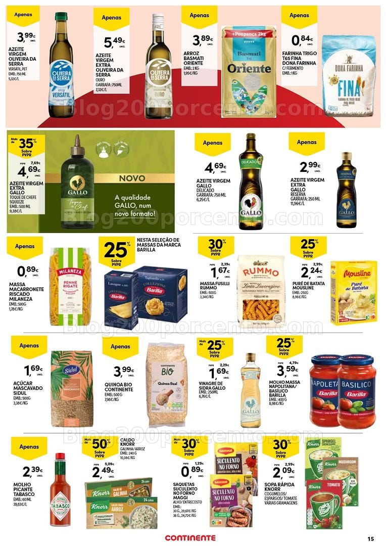 Antevisão Folheto CONTINENTE Açores Promoções de 9 a 22 julho