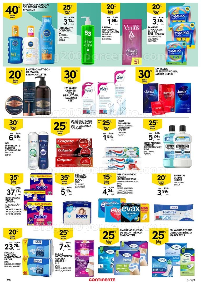 Antevisão Folheto CONTINENTE Açores Promoções de 9 a 22 julho