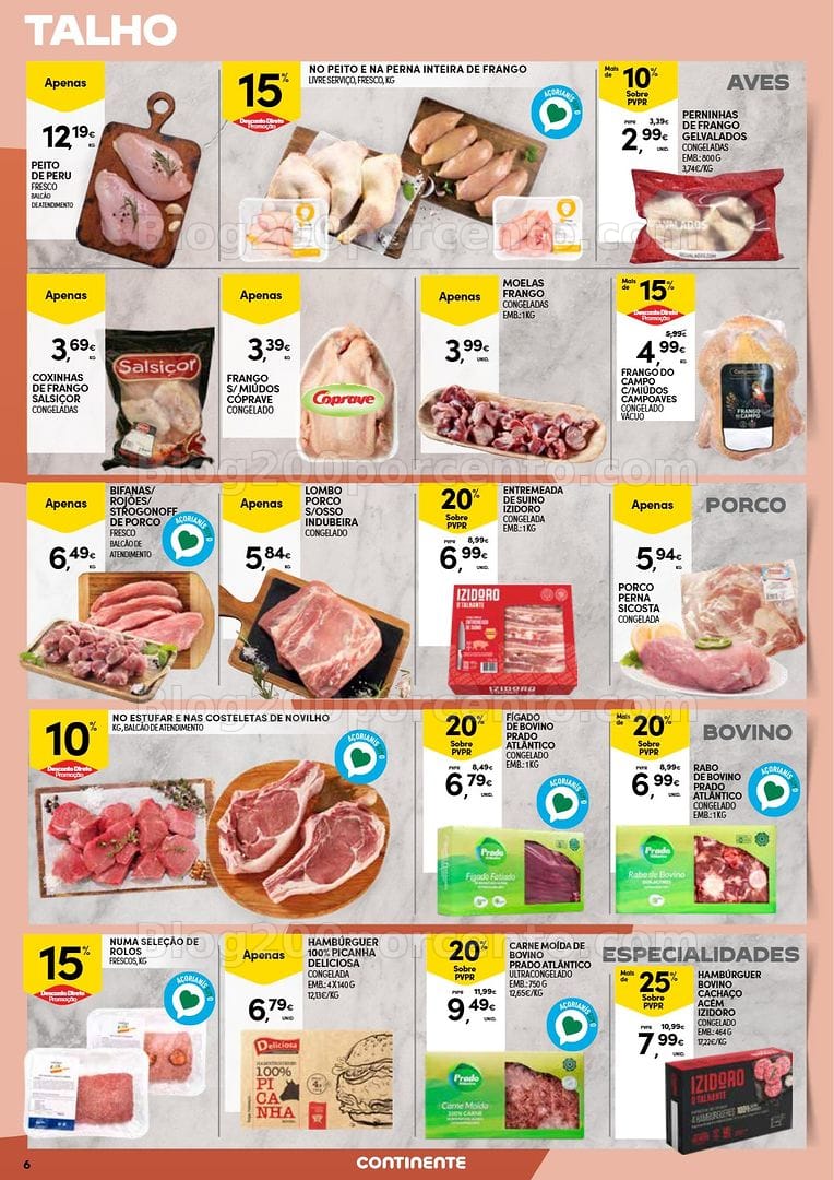 Antevisão Folheto CONTINENTE Açores Promoções de 9 a 22 julho