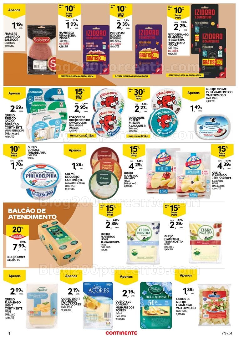 Antevisão Folheto CONTINENTE Açores Promoções de 9 a 22 julho