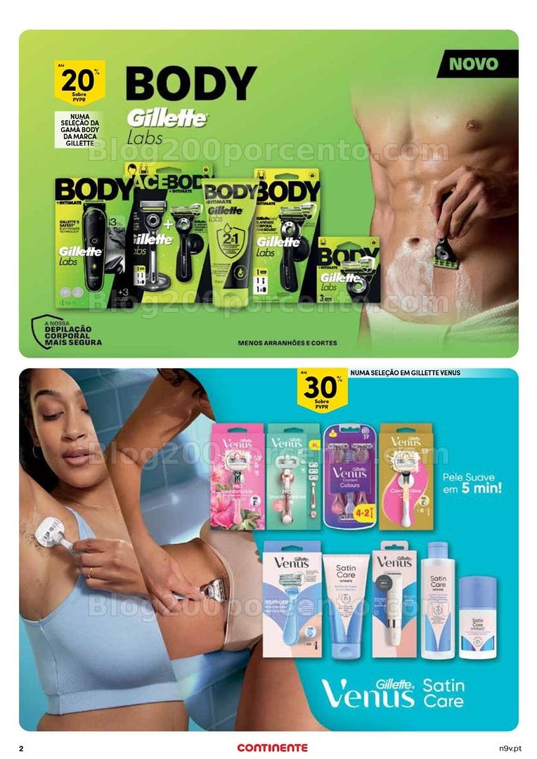 Antevisão Folheto CONTINENTE Açores Limpeza e Higiene Promoções de 7 a 27 julho