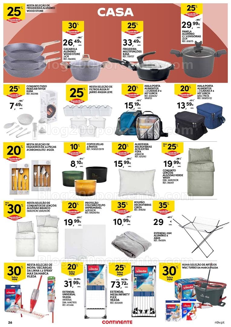 Antevisão Folheto CONTINENTE Bazar Açores Promoções de 23 julho a 5 agosto