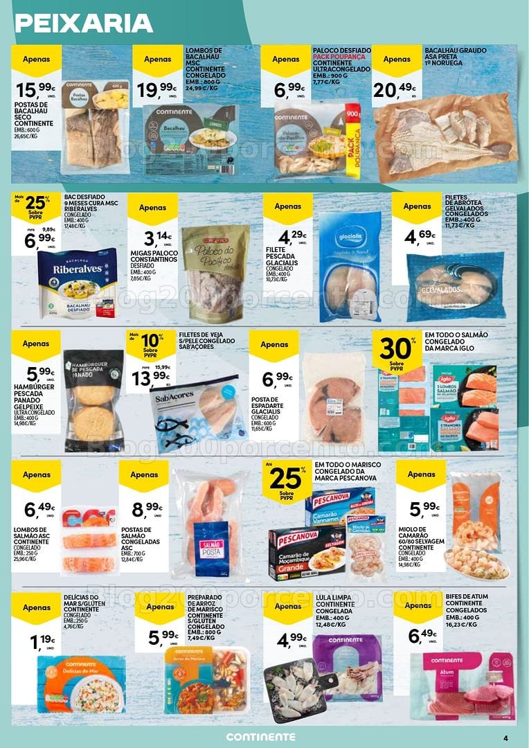 Antevisão Folheto CONTINENTE Açores Promoções de 23 julho a 5 agosto