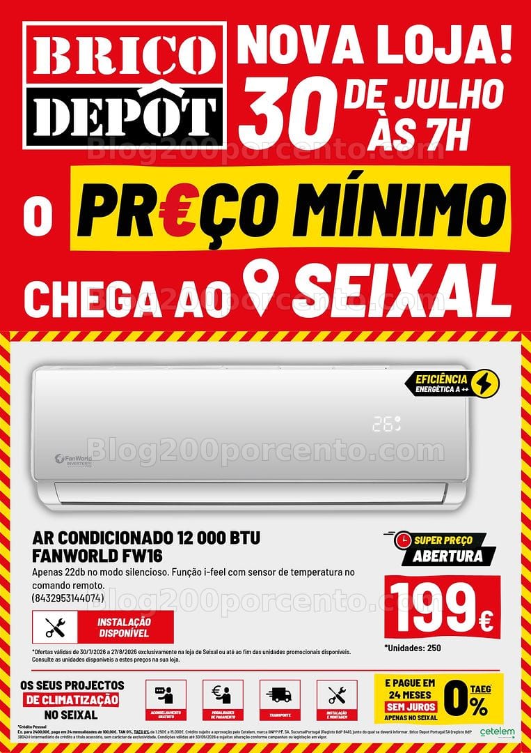 Antevisão Folheto BRICO DEPÔT Aberturas Promoções de 30 julho a 27 agosto