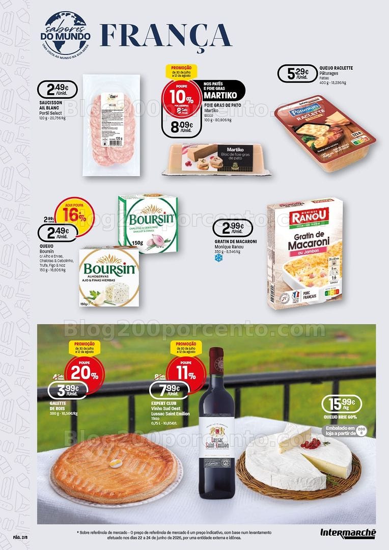 Antevisão Folheto INTERMARCHÉ Contact Sabores do Mundo Promoções de 30 julho a 12 agosto