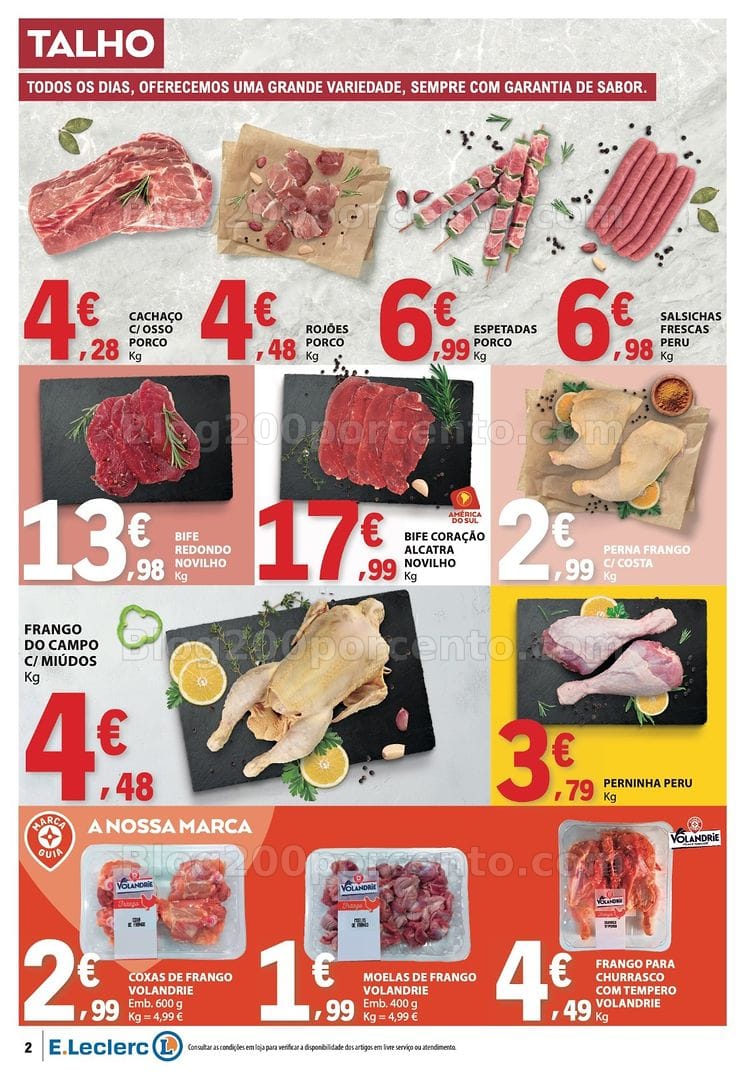 Antevisão Folheto E-LECLERC Promoções de 9 a 15 julho