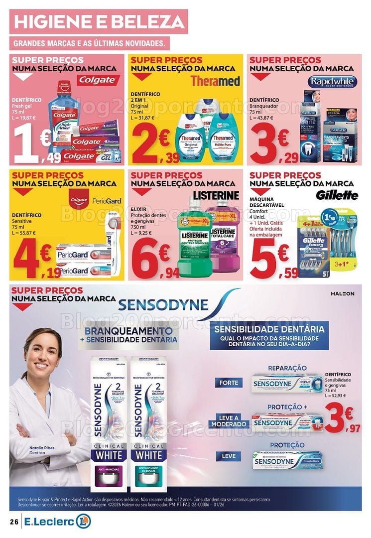 Antevisão Folheto E-LECLERC Promoções de 9 a 15 julho