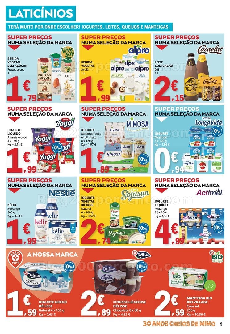 Antevisão Folheto E-LECLERC Promoções de 9 a 15 julho