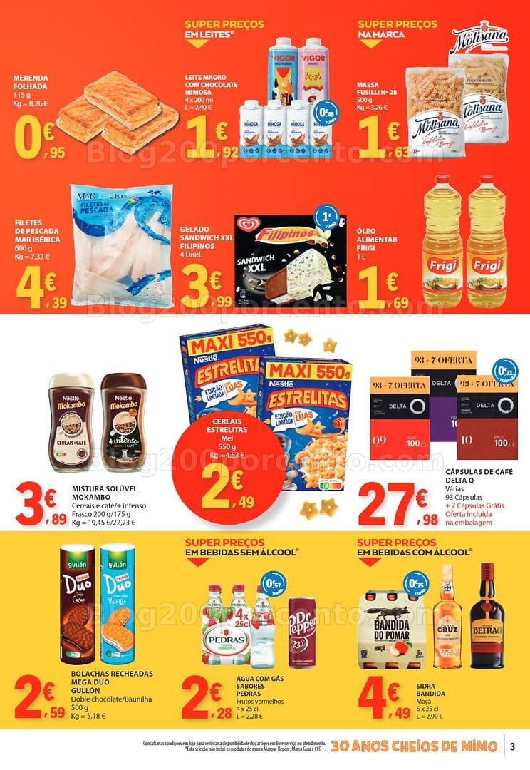 Antevisão Folheto E-LECLERC Promoções Fim de Semana - 3 a 5 julho