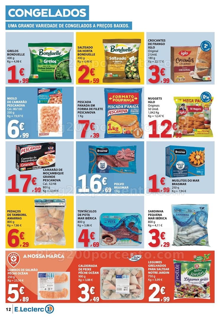 Antevisão Folheto E-LECLERC Promoções de 2 a 8 julho