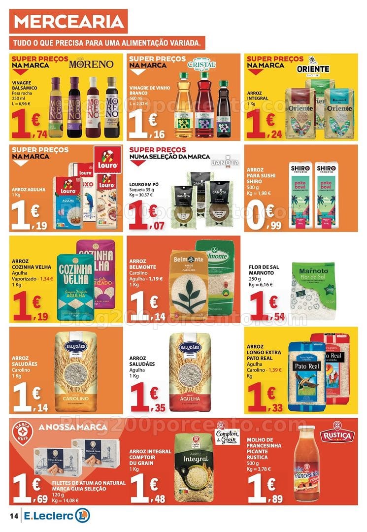 Antevisão Folheto E-LECLERC Promoções de 2 a 8 julho