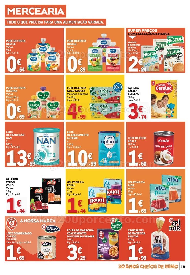 Antevisão Folheto E-LECLERC Promoções de 2 a 8 julho