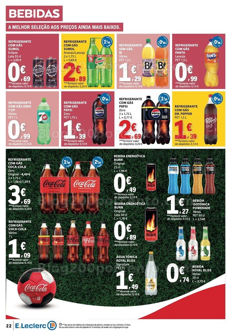 Antevisão Folheto E-LECLERC Promoções de 2 a 8 julho