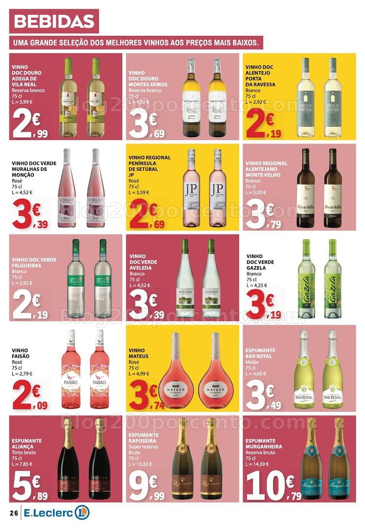 Antevisão Folheto E-LECLERC Promoções de 2 a 8 julho