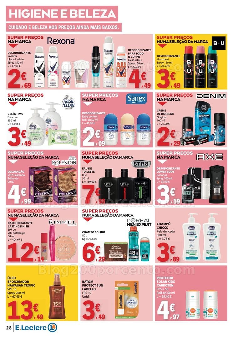 Antevisão Folheto E-LECLERC Promoções de 2 a 8 julho