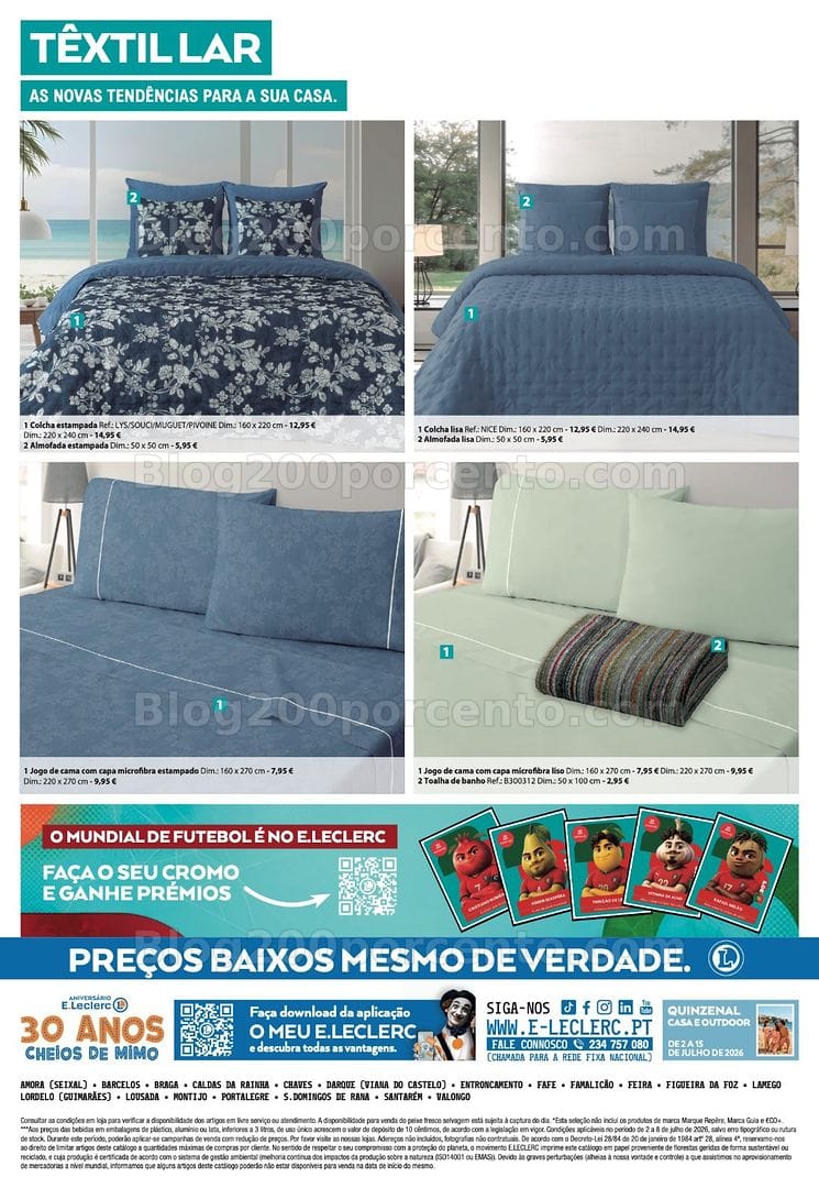Antevisão Folheto E-LECLERC Promoções de 2 a 8 julho