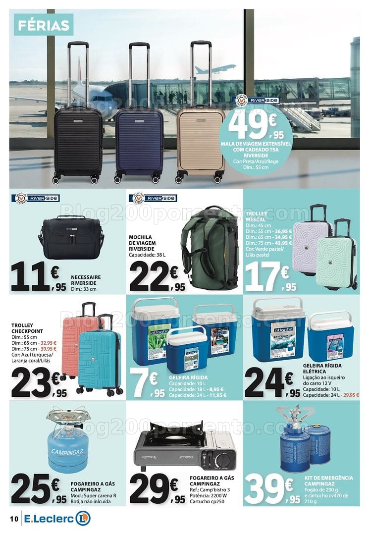 Antevisão Folheto E-LECLERC Bazar Promoções de 2 a 15 julho