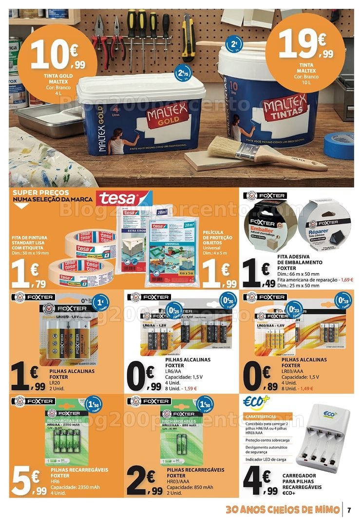Antevisão Folheto E-LECLERC Bazar Promoções de 2 a 15 julho