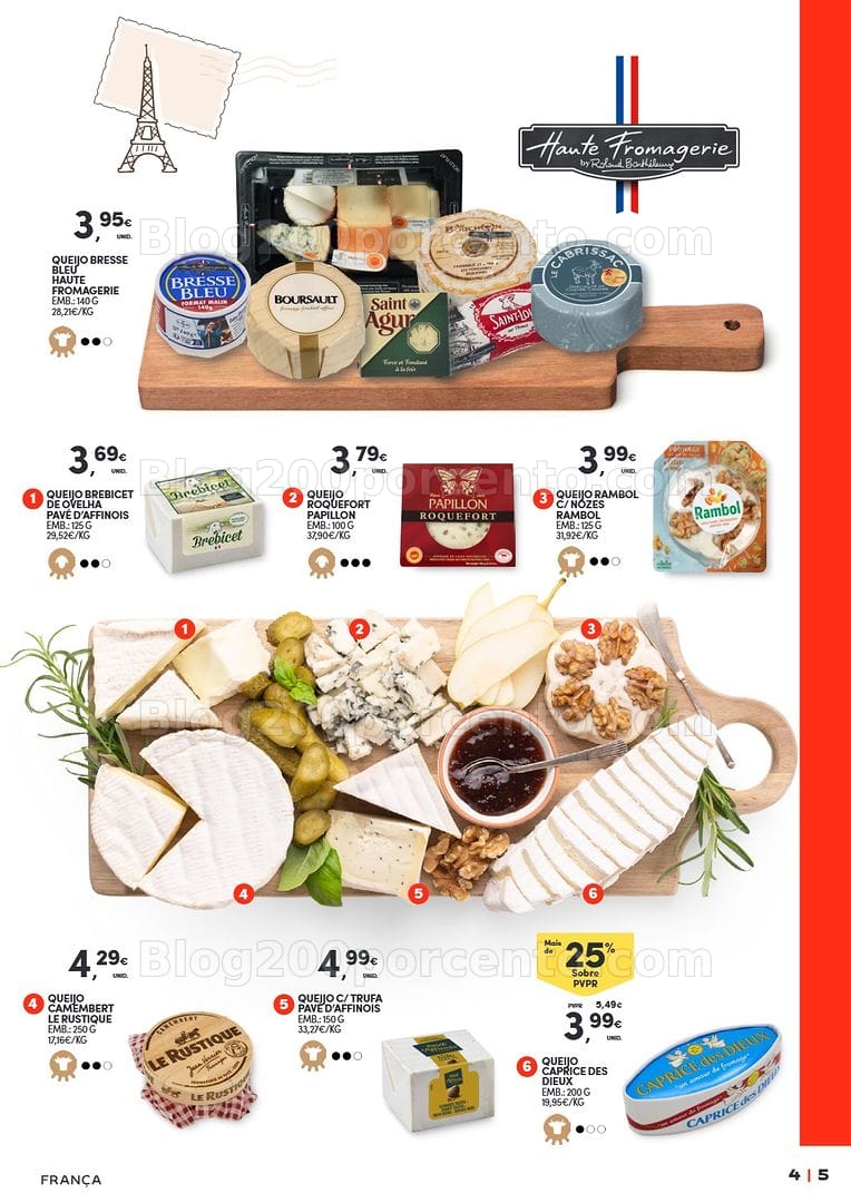 Antevisão Folheto CONTINENTE Charcutaria e Queijos Promoções de 14 julho a 23 agosto