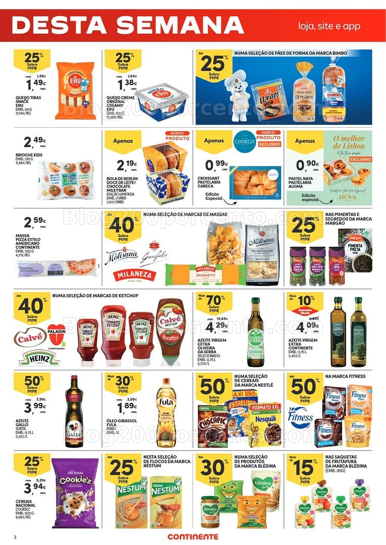 Antevisão Folheto CONTINENTE Promoções Fim de Semana - 10 a 13 julho - Edição Digital