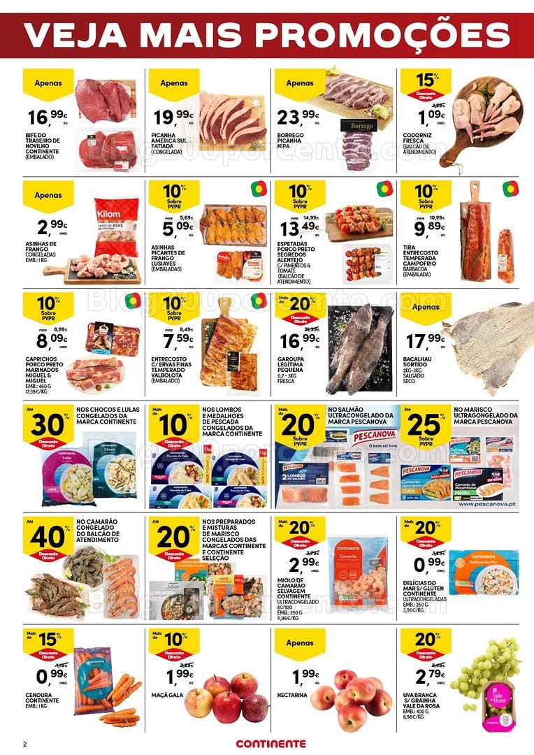 Antevisão Folheto CONTINENTE Promoções Fim de Semana - 17 a 20 julho - Edição Digital