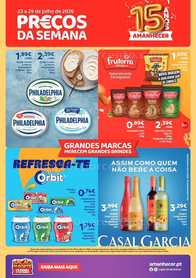 Antevisão Folheto AMANHECER Promoções de 23 a 29 julho
