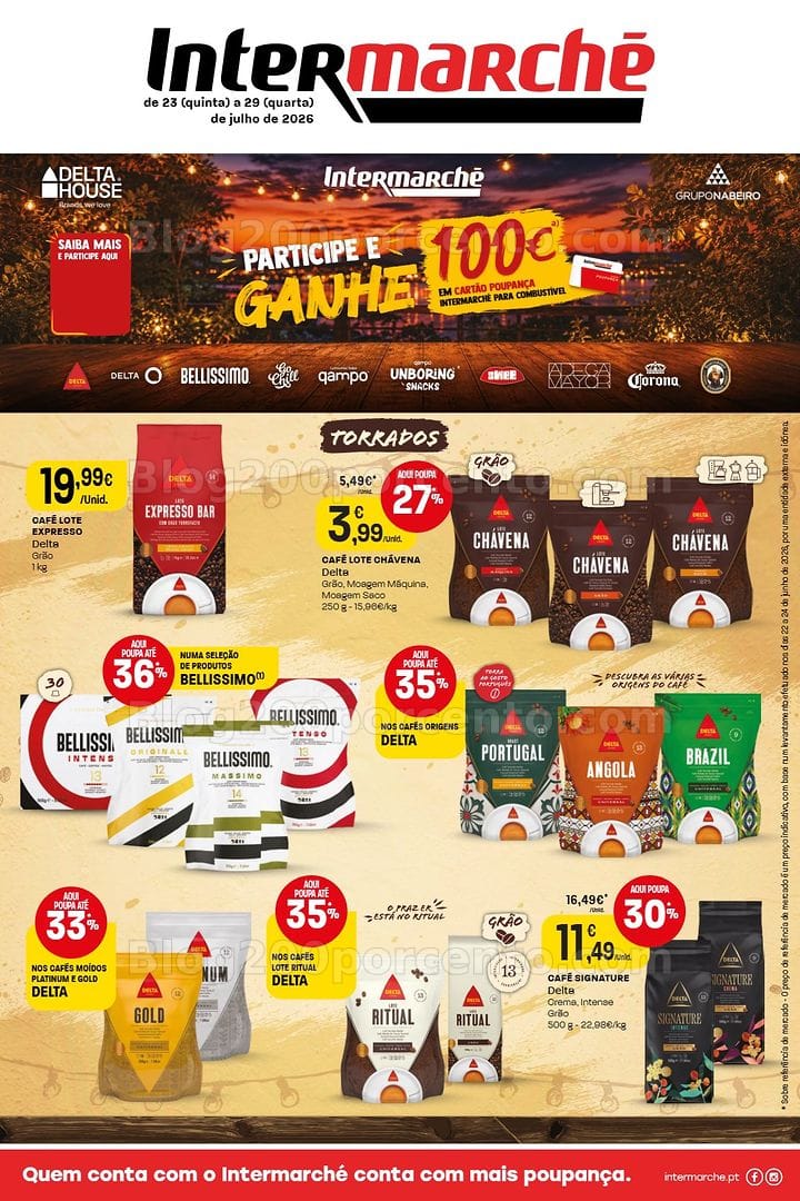 Antevisão Folheto INTERMARCHÉ Especial Bebidas Promoções de 23 a 29 julho