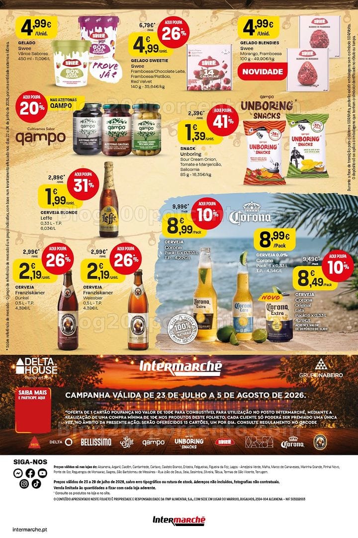 Antevisão Folheto INTERMARCHÉ Especial Delta Promoções de 23 a 29 julho