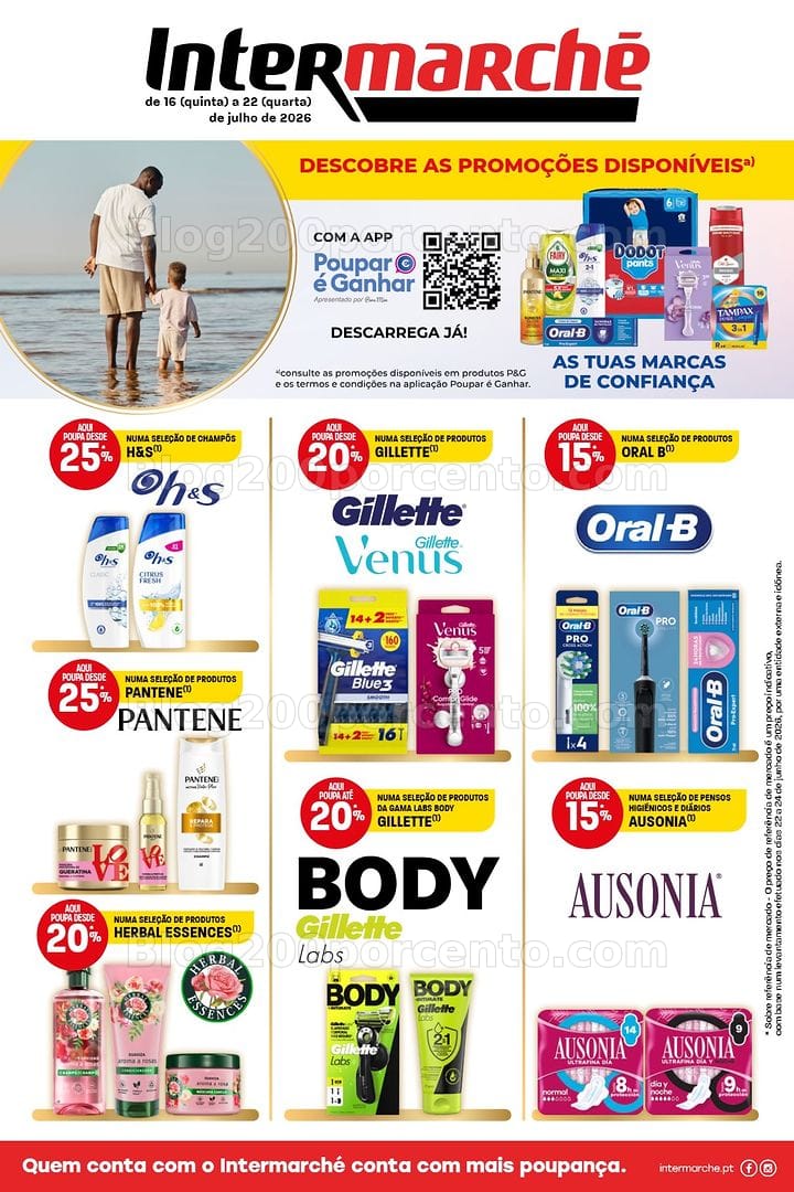 Antevisão Folheto INTERMARCHÉ Especial Higiene e Limpeza Promoções de 16 a 22 julho