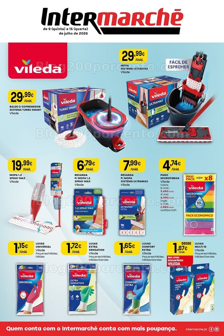 Antevisão Folheto INTERMARCHÉ Extra Limpeza Promoções de 9 a 15 julho