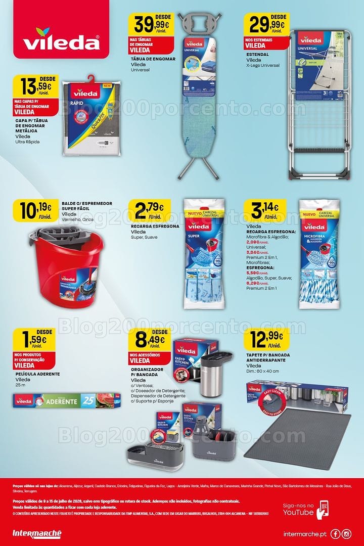 Antevisão Folheto INTERMARCHÉ Extra Limpeza Promoções de 9 a 15 julho