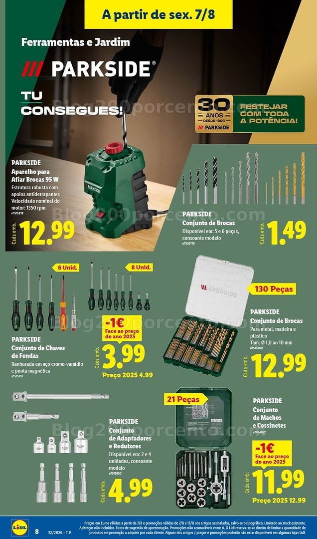 Antevisão Folheto LIDL Bazar Promoções de 3 a 13 agosto