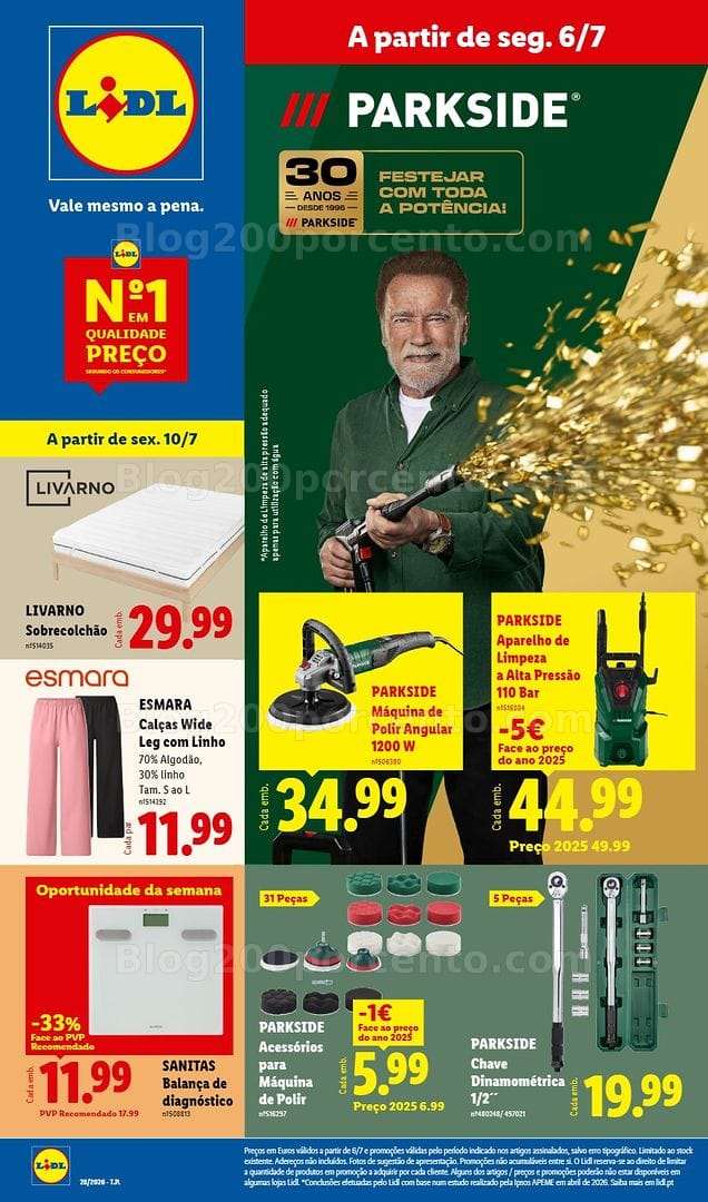 Antevisão Folheto LIDL Bazar Promoções de 6 a 16 julho - Edição Digital