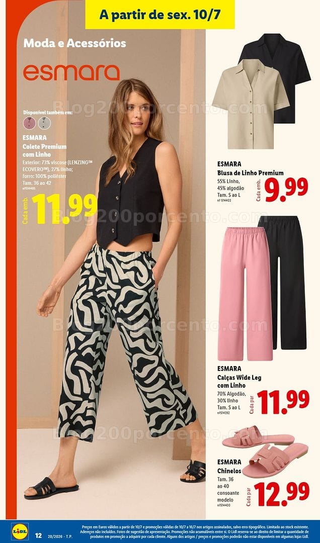 Antevisão Folheto LIDL Bazar Promoções de 6 a 16 julho - Edição Digital