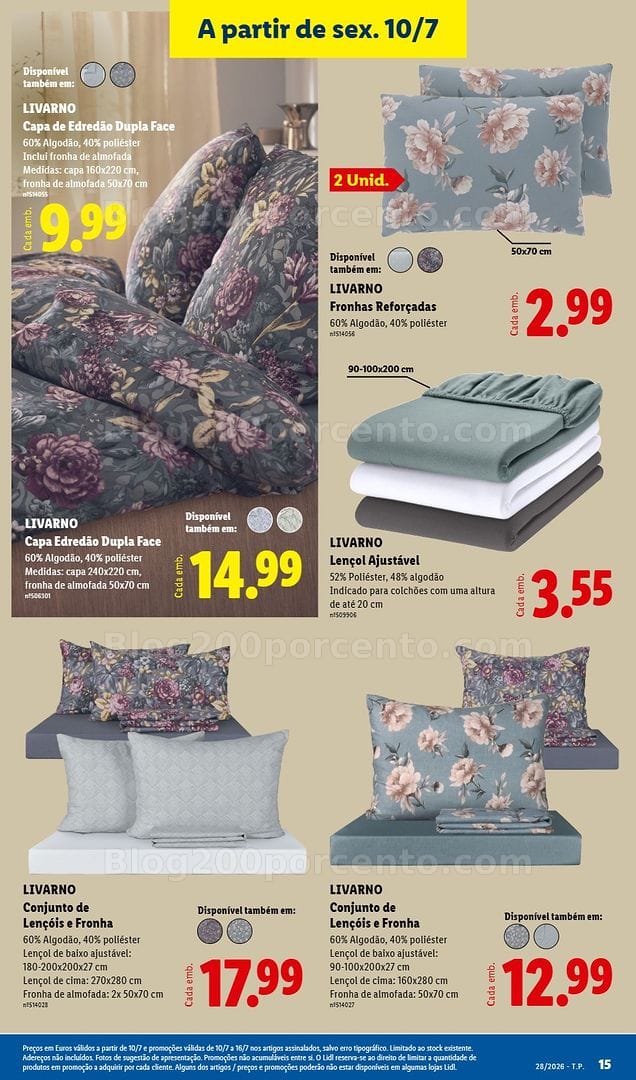 Antevisão Folheto LIDL Bazar Promoções de 6 a 16 julho - Edição Digital