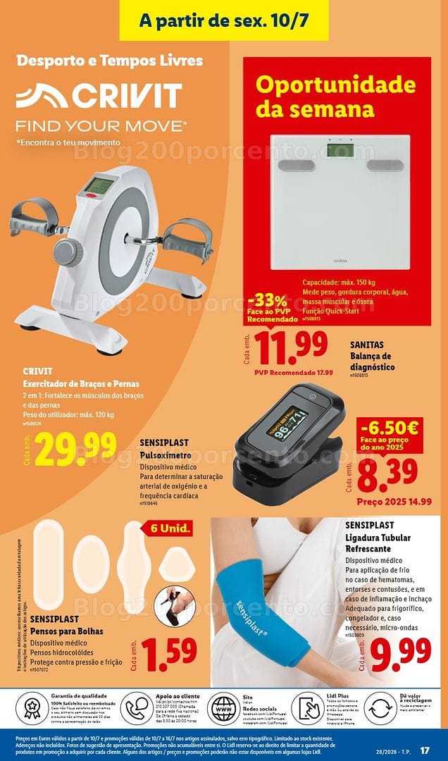 Antevisão Folheto LIDL Bazar Promoções de 6 a 16 julho - Edição Digital
