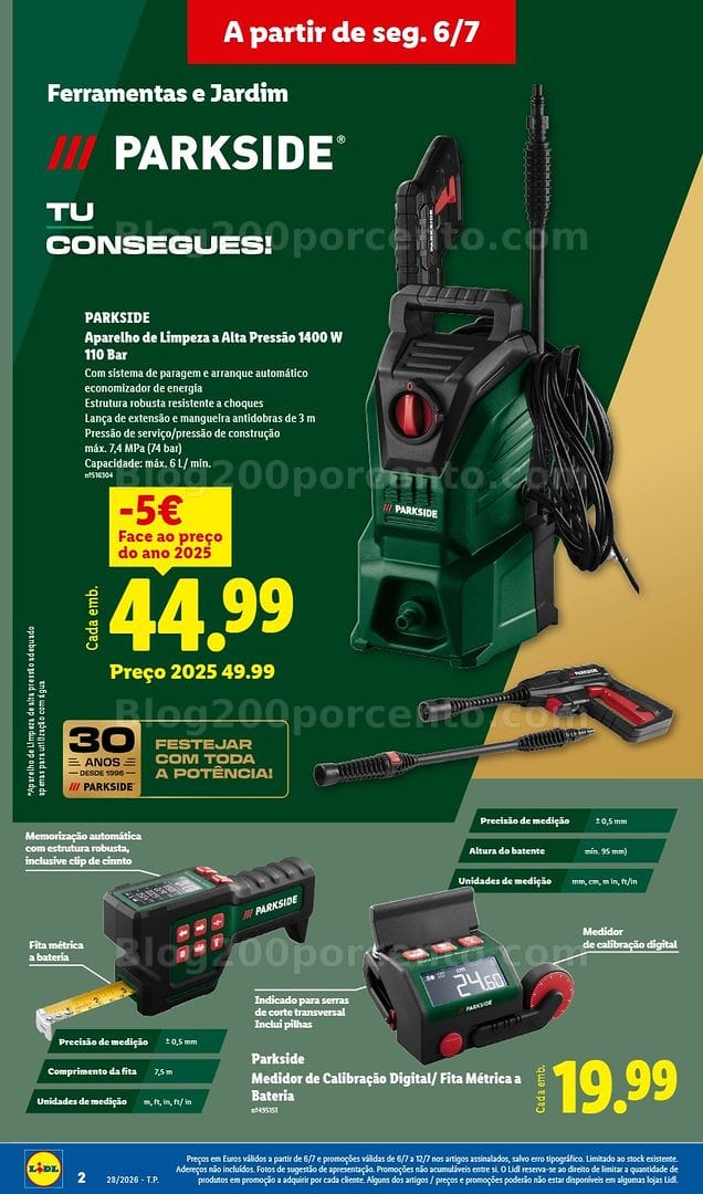 Antevisão Folheto LIDL Bazar Promoções de 6 a 16 julho - Edição Digital