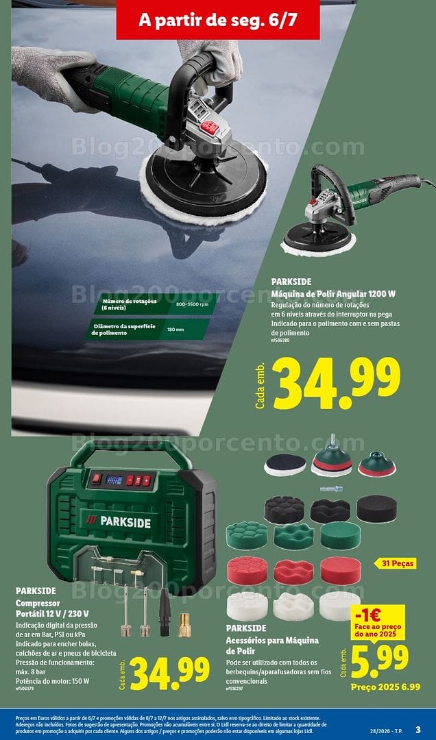Antevisão Folheto LIDL Bazar Promoções de 6 a 16 julho - Edição Digital
