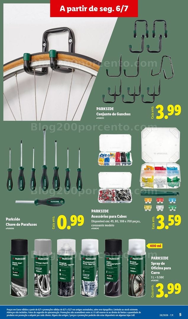 Antevisão Folheto LIDL Bazar Promoções de 6 a 16 julho - Edição Digital