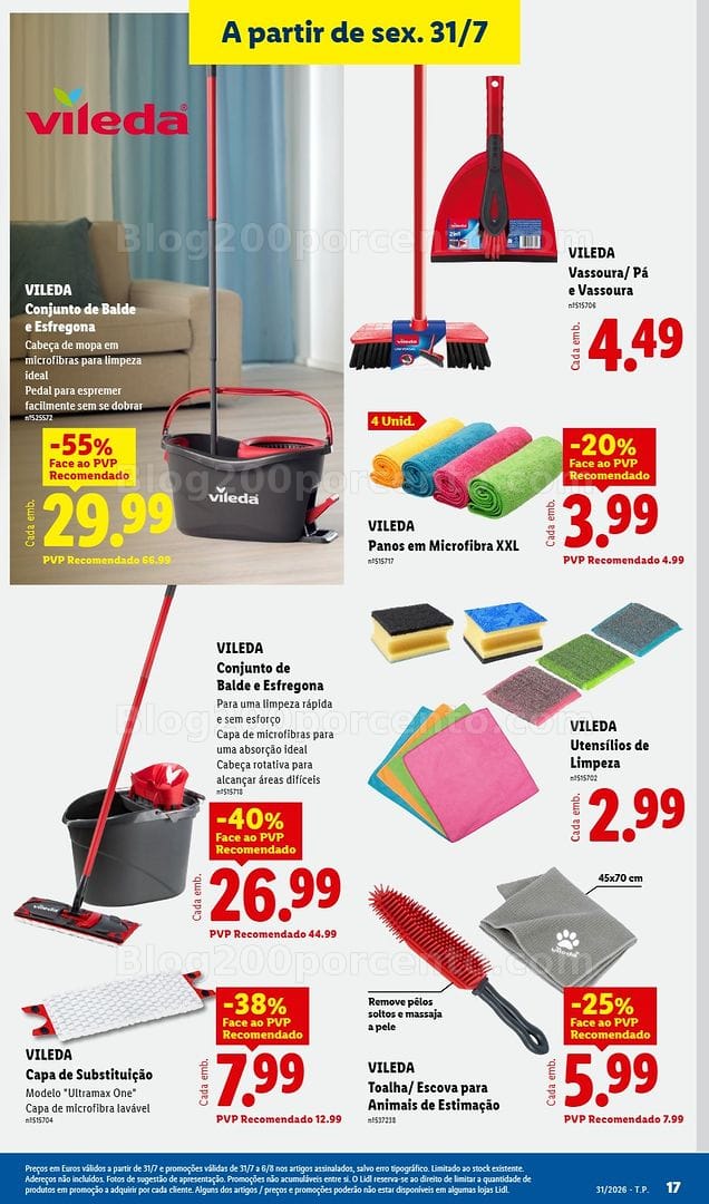 Antevisão Folheto LIDL Bazar Promoções de 27 julho a 6 agosto
