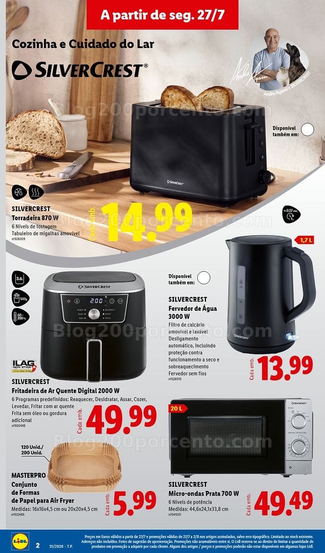 Antevisão Folheto LIDL Bazar Promoções de 27 julho a 6 agosto