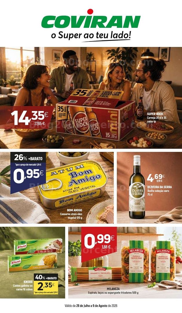 Antevisão Folheto COVIRAN Promoções de 28 julho a 9 agosto