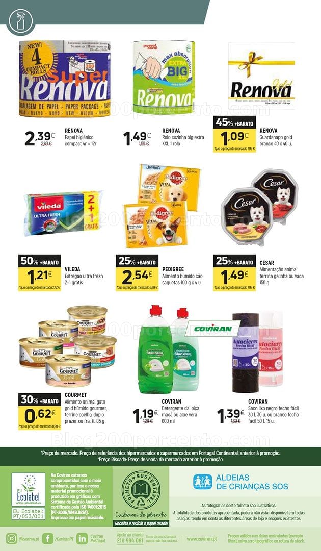 Antevisão Folheto COVIRAN Promoções de 28 julho a 9 agosto