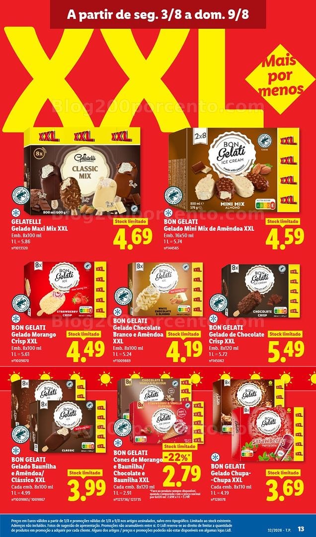 Antevisão Folheto LIDL Promoções de 3 a 9 agosto - Edição Digital