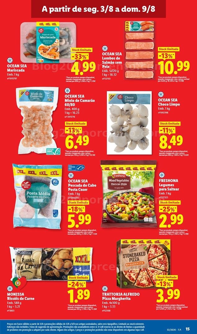 Antevisão Folheto LIDL Promoções de 3 a 9 agosto - Edição Digital
